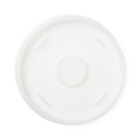Plastic Lids with Straw Slot for12-oz. to 24-oz. Foam Cups