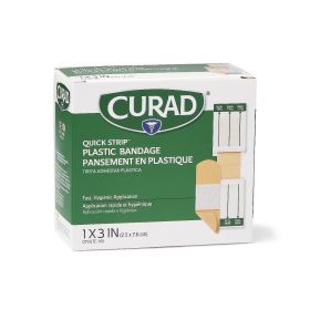 Quick Strip Plastic Adhesive Bandages NON25600QSZ