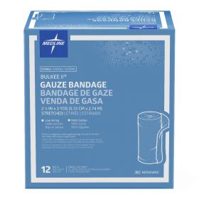 Bulkee II Sterile Cotton Gauze Bandage, 2.25" x 3 yd. NON25850