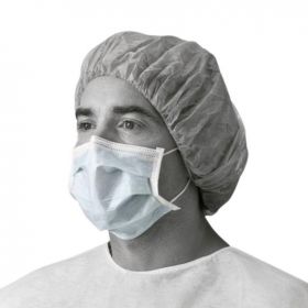 ASTM F2100-19 Level 2, Procedure Face Mask with Ear Loops, Blue