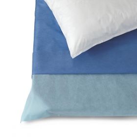 Multilayer Disposable Sheet Set, Includes Top Sheet (40" x 84"), Fitted Bottom Sheet (32" x 72") and Pillowcase (20" x 29")