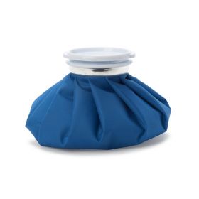 Refillable English Ice Bag, Blue, 7" (17.8 cm)