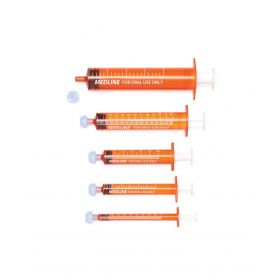 Amber Oral Syringe, 60 mL