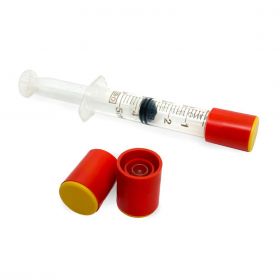 Tamper Evident Cap for BD UniVia Oral Syringe Dispensers