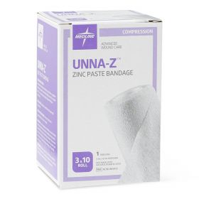 Unna-Z Zinc Oxide Compression Bandage, 3" x 10 yd.