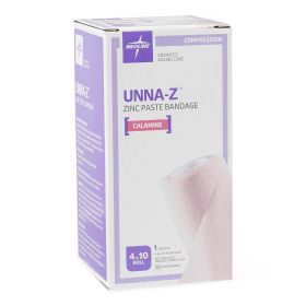 Unna-Z Zinc Oxide and Calamine Compression Bandage, 4" x 10 yd.