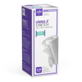 Unna-Z Stretch Elastic Zinc Oxide Paste Bandage by Medline NONUNNAS140H