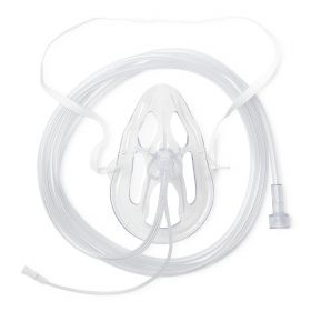 OxyMask EtCO2 Adult Oxygen Mask with 7' Universal Oxygen Tubing, Medline Exclusive