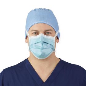 Level 3 Procedure Mask with Ties, Blue