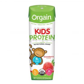 Organic Kids Nutritional Shake, Strawberry, 8.25 oz.
