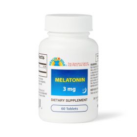 GeriCare Melatonin Tablet, 3 mg, 60/Bottle