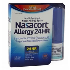 Nasacort Allergy 24Hr Nasal Spray, 60 Sprays