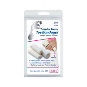 Tubular-Foam Toe Bandage Pk/3 (1 ea S,M,L)