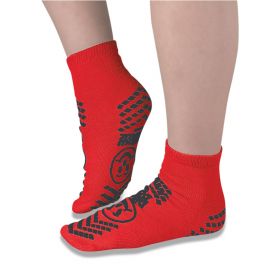 Double Imprint Slippers, Child, Red