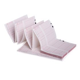 Fetal Chart Paper with Red Grid, 150 mm x 49'