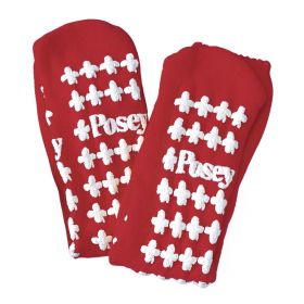 Fall Management Slipper Socks, 6239LR, Size L, Red