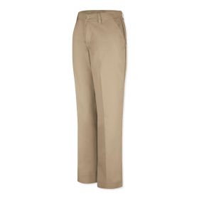 Women's Dura-Kap Industrial Pants, Khaki, 2 x 34" Unhemmed