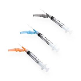 Needle-Pro EDGE Hypodermic Safety Needle, Pink, 18G x 1"