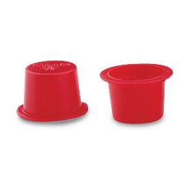 Universal Red Cap Plug for Trach Tube, 15 mm
