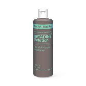 Betadine Solution, 16 oz., Not for Retail Sale