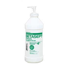 Betasept Antiseptic Surgical Scrub in Pump Container, 4%, 32 oz.