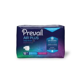 Prevail Air Plus Incontinence Briefs, Size 2, 45" to 62" Waist