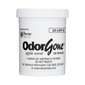 OdorGone Autoclave Deodorant Capsule, Apple Fragrance