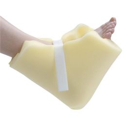Convoluted Foam Heel Protectors with Foot Strap, Full
