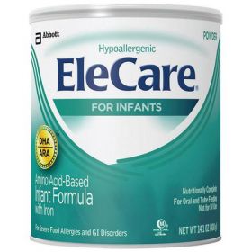 Elecare Powdered Enteral Nutritional Supplement, Unflavored, 14.1 oz. Can