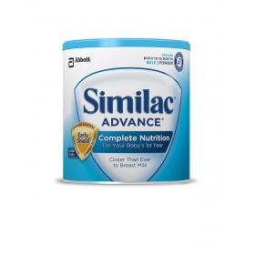 Similac Advance 20 Earlyshield Stage 1 Concentrated Powdered Baby Formula, 12.4 oz.