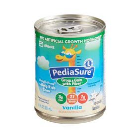 PediaSure Institutional Supplement with Fiber, Vanilla, 8 oz. Can