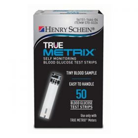 Henry Schein TRUEmetrix Blood Glucose Test Strip 50/Bx
