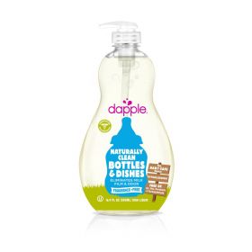 Dapple Baby Dishwashing Liquid, Fragrance Free, 16.9oz. Bottle