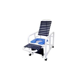 Patented Infection Control Reclining Shower Chair, DNE-REC-335-FF-LR-PAIL