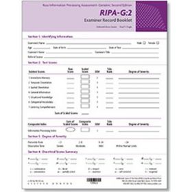 RIPA-G:2 Examiner Record Booklets (25)