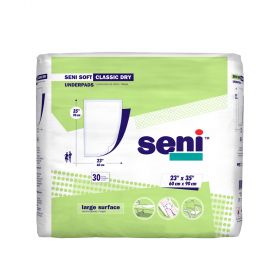 SENI S-0330-UC1 Soft Classic Dry Underpads-23" x 35"-30/Pack