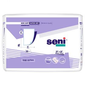 SENI S-0330-UD1 Soft Super Dry Underpads-23"x 35"-30/Pack