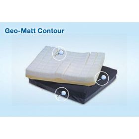 Geo-Matt Contour Cushion with Anti-Slip Cover, 20"W x 18"L