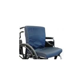 Wheelchair Cushion with Cover, Seat / Backrest, 16"