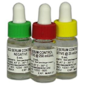hCG Control, hCG Tri-Level Serum Test