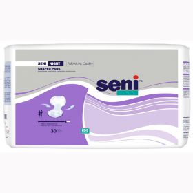SENI S-PL30-PS1 Night Shaped Pads for Heavy Incontinence-30/Pack