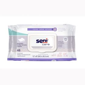 SENI S-WA48-C11 Care Washcloths-Large Surface-48/Pack