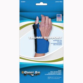 Scott Specialties SA9001-BLU-S-M Neoprene Thumb Support