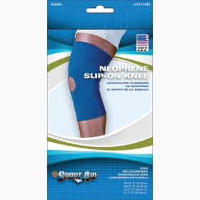 Scott Specialties SA9050-BLU-MD Sport-Aid Neoprene Knee Sleeve Brace