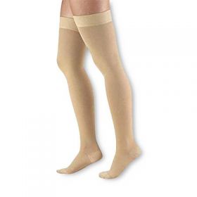 JOBST Beige Thigh-High Compression Stocking wih Closed Toe,15-20 mmHg,Size L