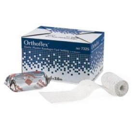 OrthoFlex Elastic Plaster Roll, 4" x 4 yd.
