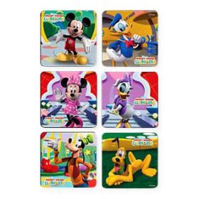 Disney Mickey Mouse Clubhouse Stickers, 2.5", 75/Roll