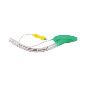 Silicone Laryngeal Mask, Disposable, Green, Size 4