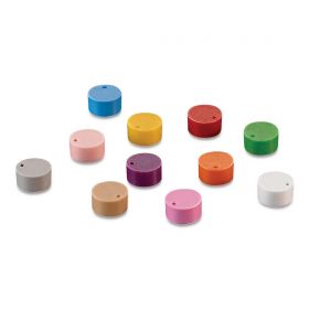 Cap Insert for Cryovial, Assorted 5 Colors