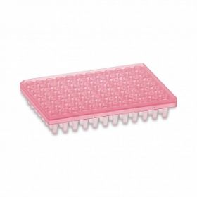 Amplate Skirted PCR 96-Well Plate, Red
